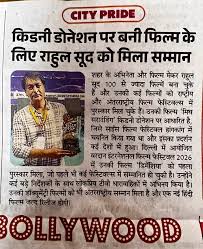 Jaipur Filmmaker Rahul Sood Honoured for Film Based on Kidney Donation